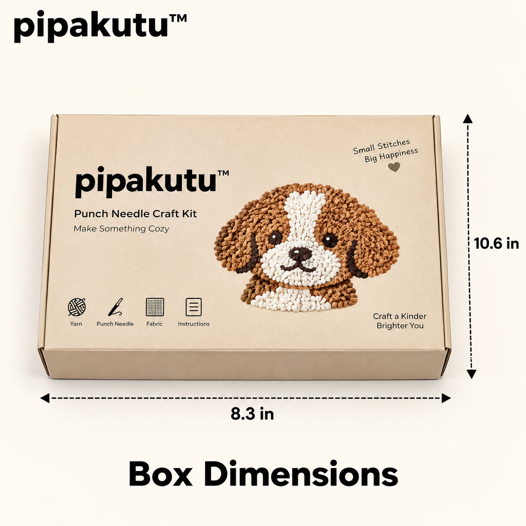 pipakutu™ LoopArt Punch Needle Kit