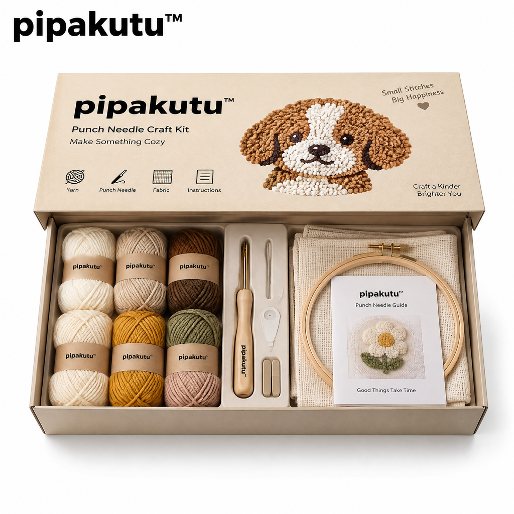 pipakutu™ LoopArt Punch Needle Kit