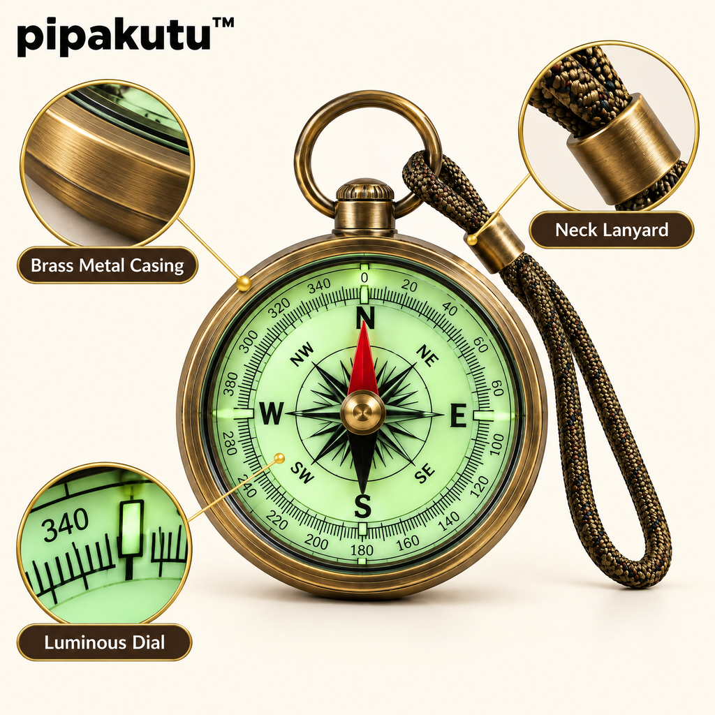 pipakutu™ TrailPoint Explorer Compass