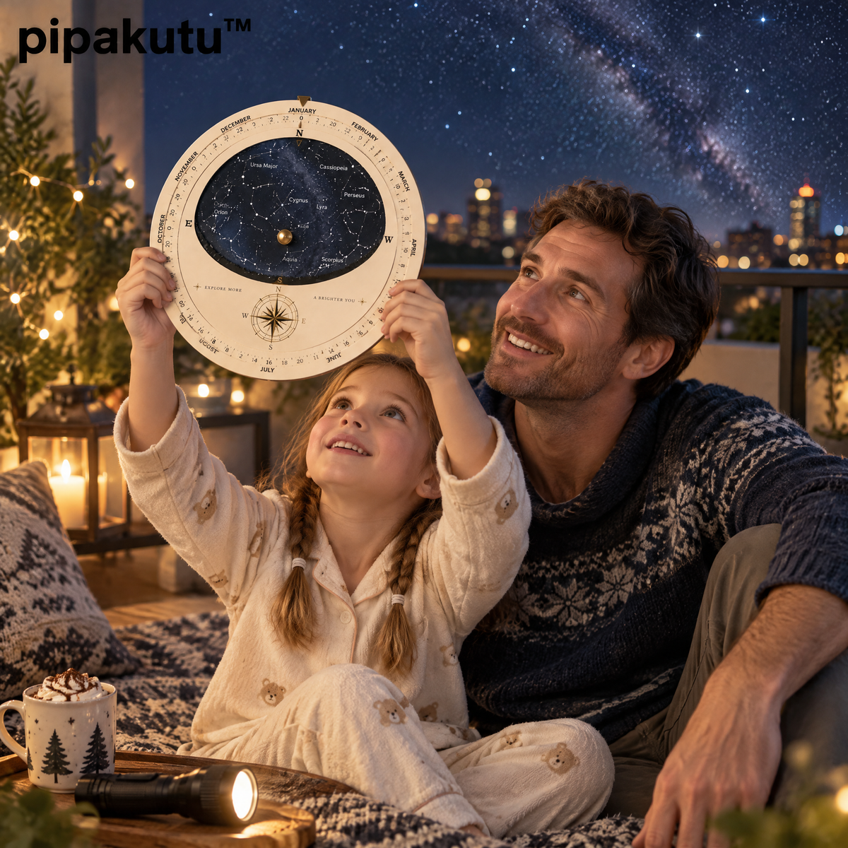 pipakutu™ StarWheel Night Sky Finder