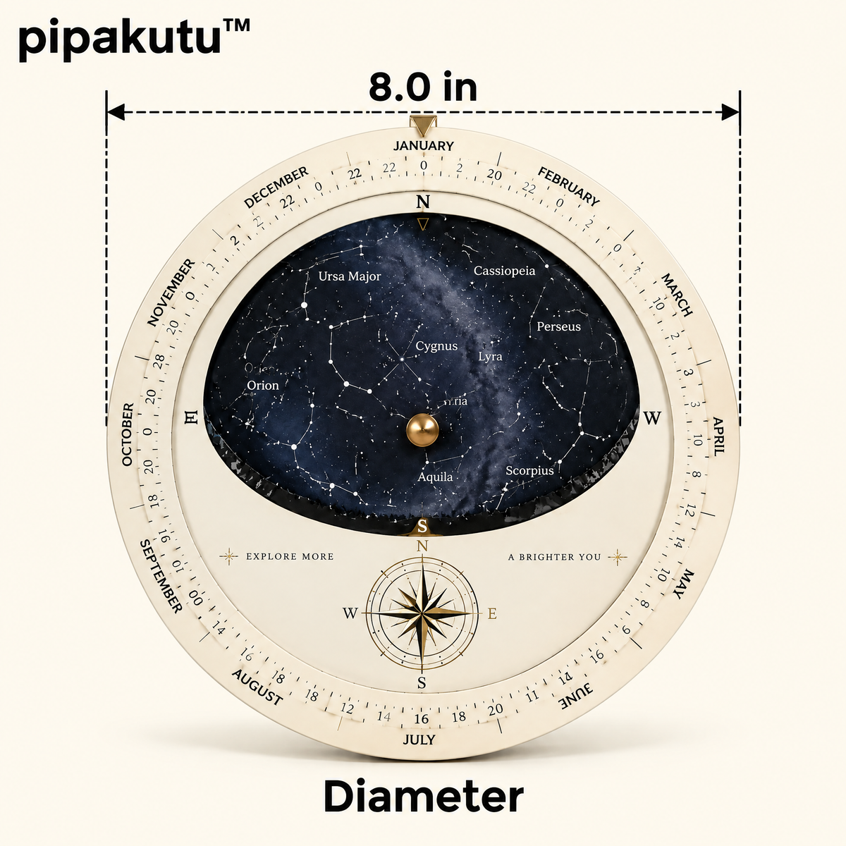 pipakutu™ StarWheel Night Sky Finder