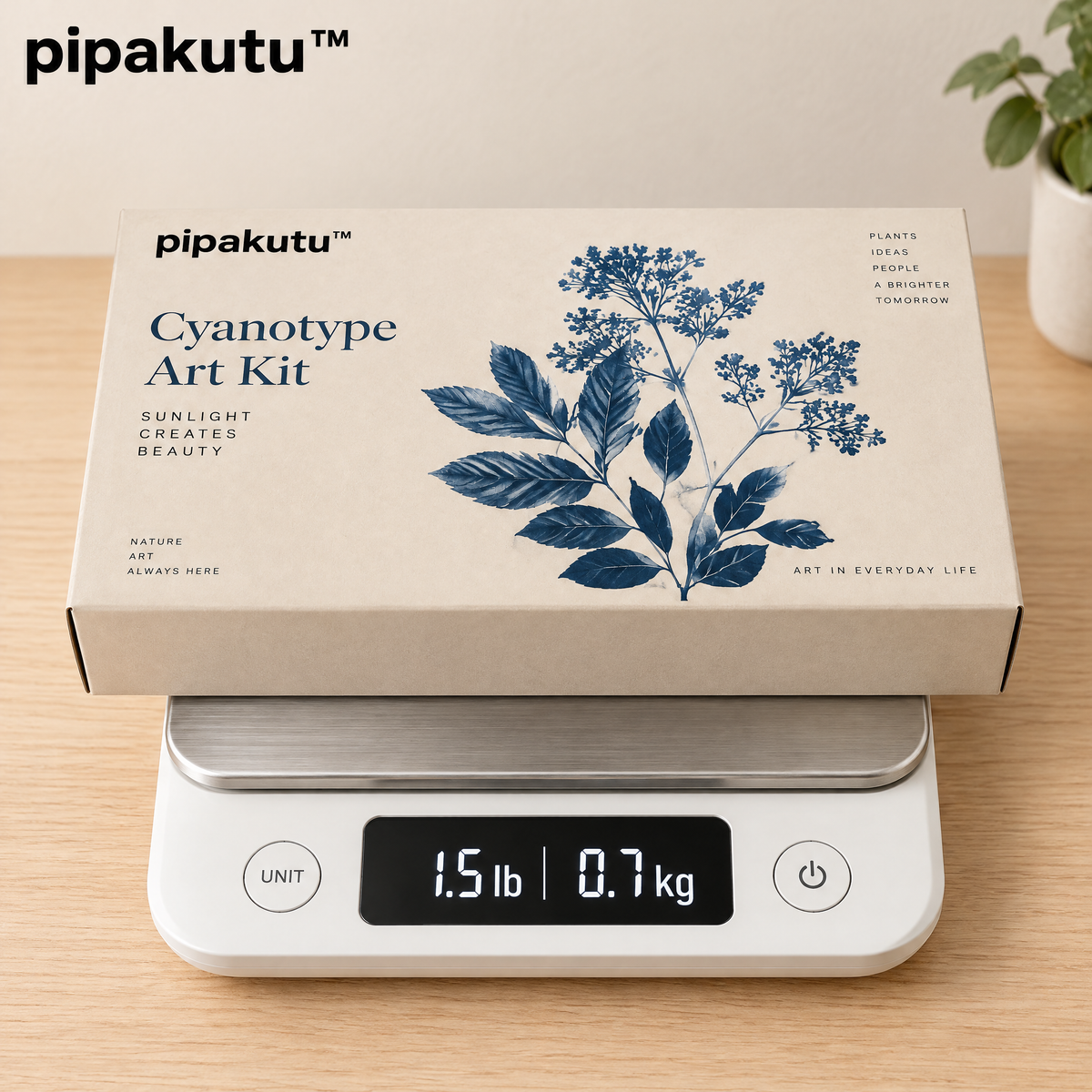 pipakutu™ SunTrace Cyanotype Art Kit