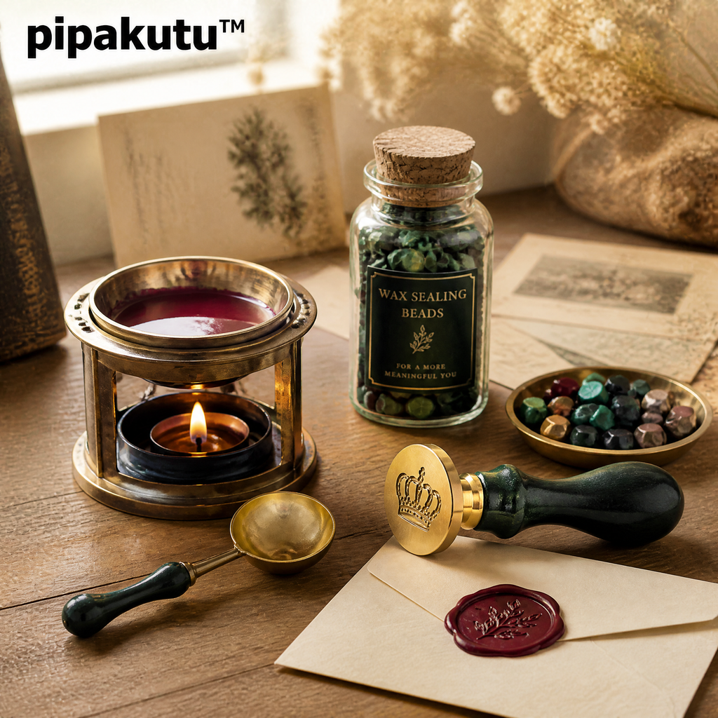 pipakutu™ LetterMuse Wax Seal Set