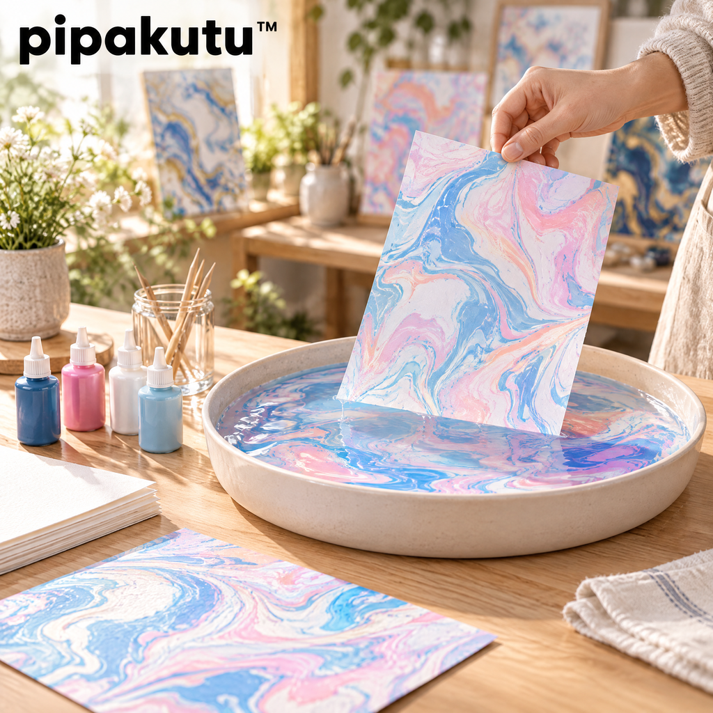 pipakutu™ ColorRipple Marbling Kit