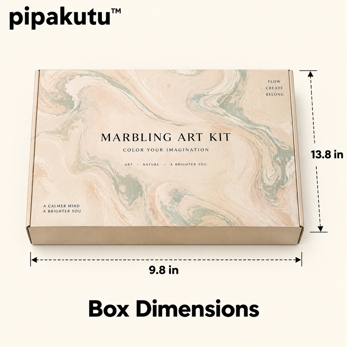 pipakutu™ ColorRipple Marbling Kit