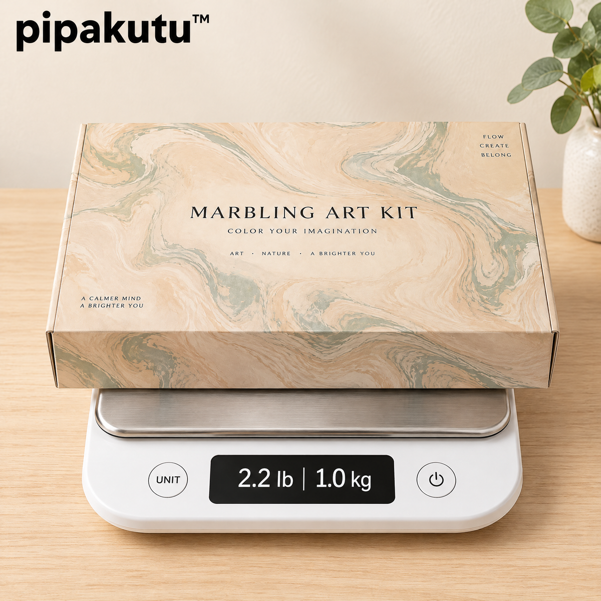 pipakutu™ ColorRipple Marbling Kit