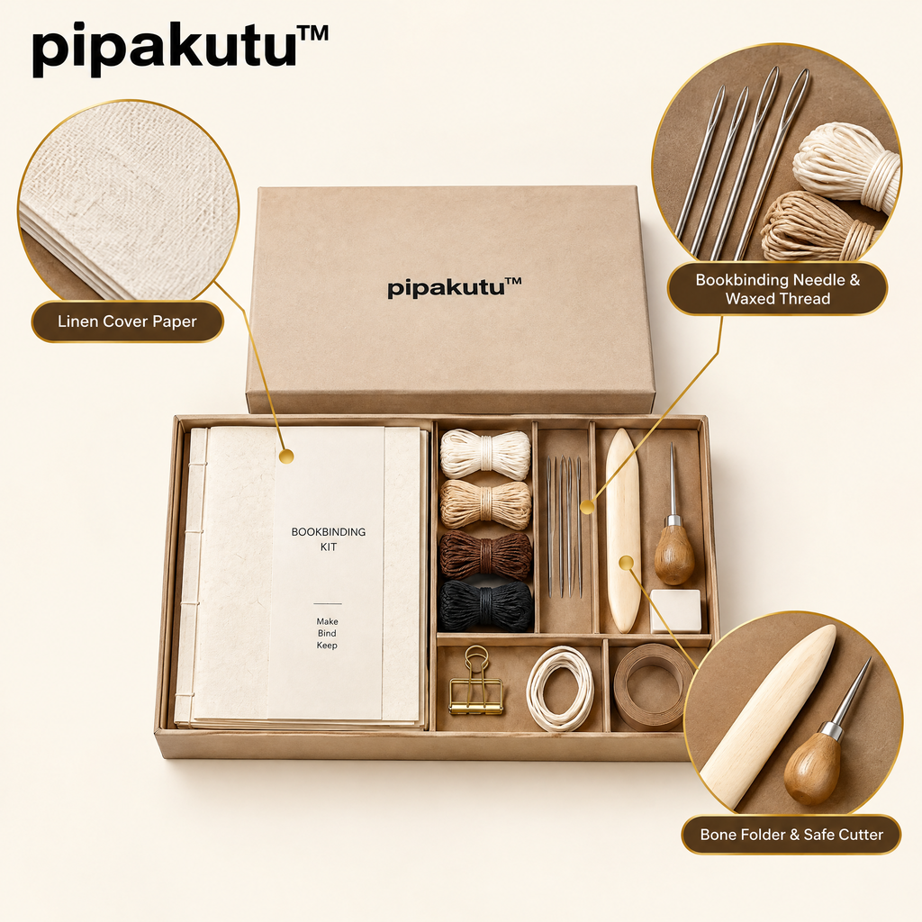 pipakutu™ BindCraft Bookmaking Kit