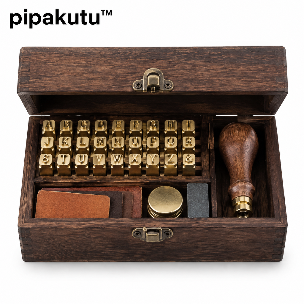 pipakutu™ MarkForge Leather Stamp Kit