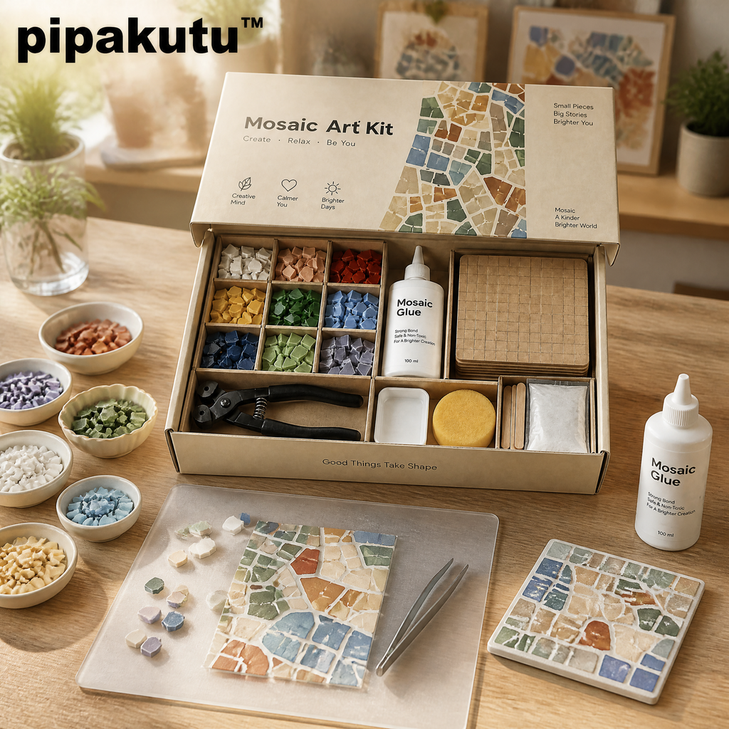pipakutu™ MosaicJoy Tile Art Kit