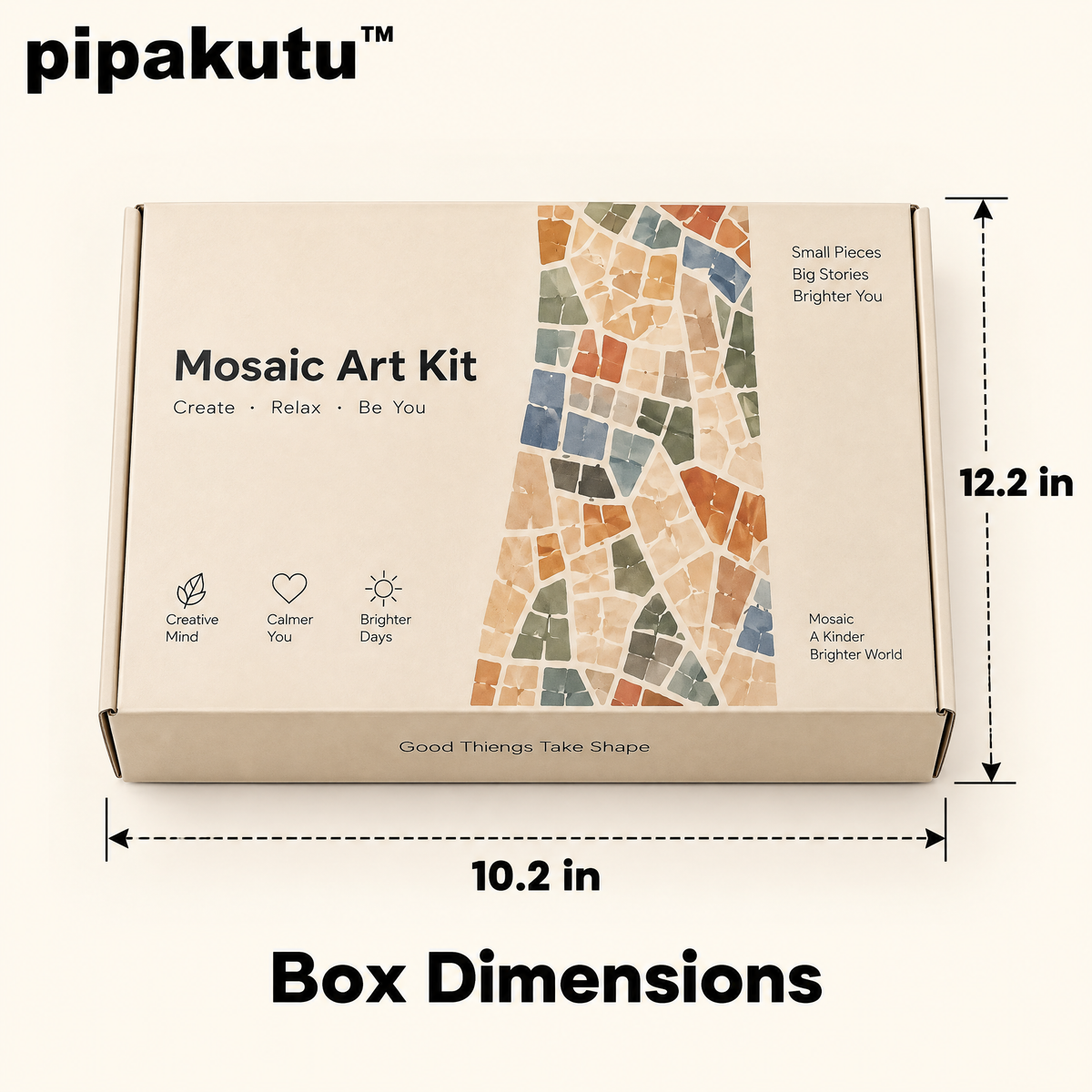 pipakutu™ MosaicJoy Tile Art Kit