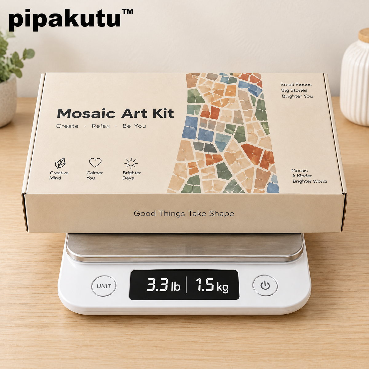 pipakutu™ MosaicJoy Tile Art Kit