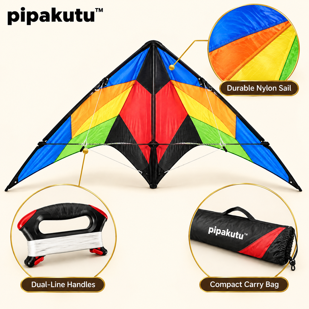 pipakutu™ SkyDancer Dual-Line Kite
