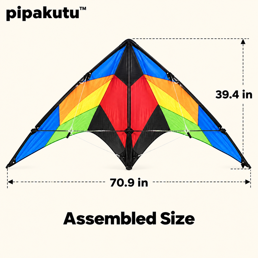 pipakutu™ SkyDancer Dual-Line Kite