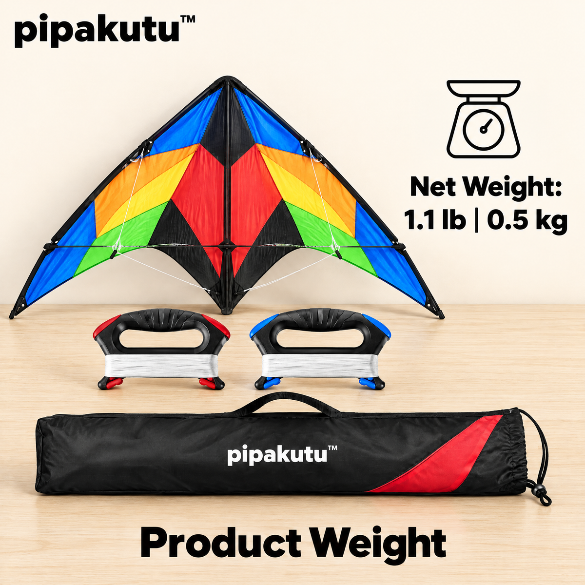 pipakutu™ SkyDancer Dual-Line Kite